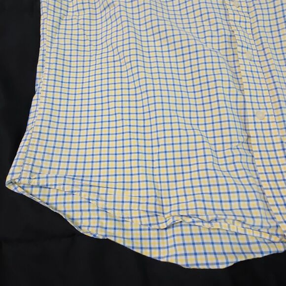 Tommy Hifiger Mens Button Up Multicolor Size XL Cotton Short Sleeve Logo Collar - Picture 8 of 12